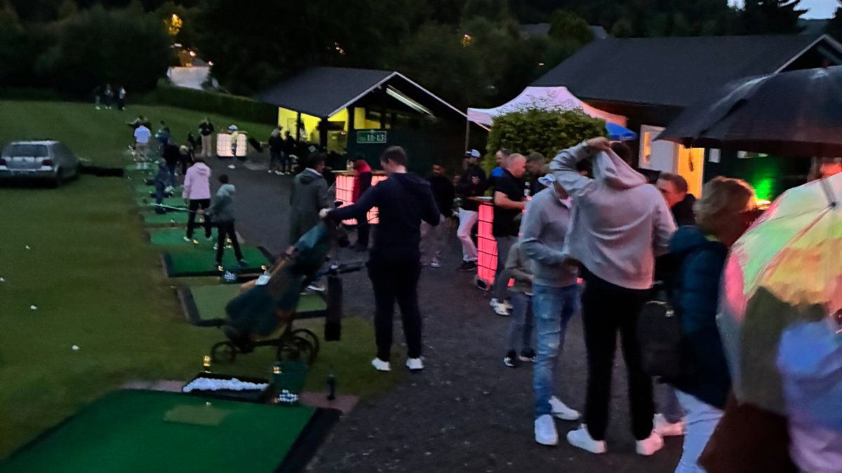 Golf erleben — Event auf der Terrasse
